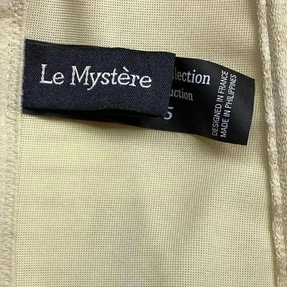 Le Mystere Bustier Bra Women 34B Ivory Seduction Bridal Long Line LY2355 NEW - Picture 6 of 9